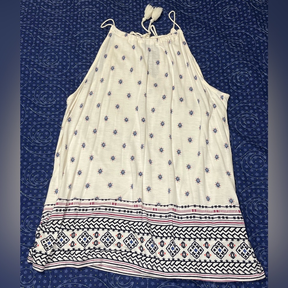 Old Navy String Spaghetti Strap Top - White